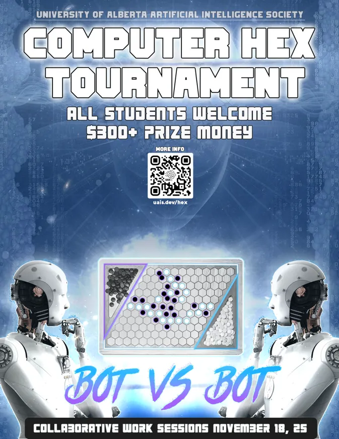 Computer Hex Tournament Poster